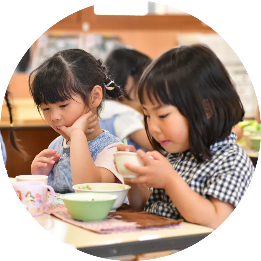 バランスのとれた食事を
